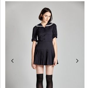 Belle de Mer dress in Navy